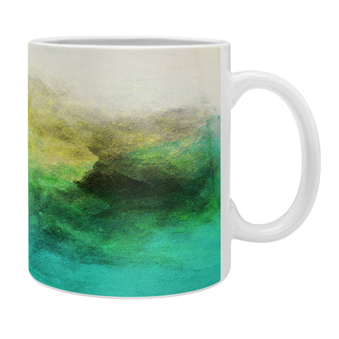 Allyson Johnson Peacock Ombre Coffee Mug