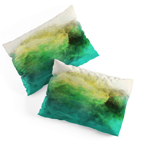 Allyson Johnson Peacock Ombre Pillow Shams