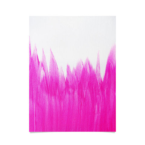 Allyson Johnson Pink Brushed Poster