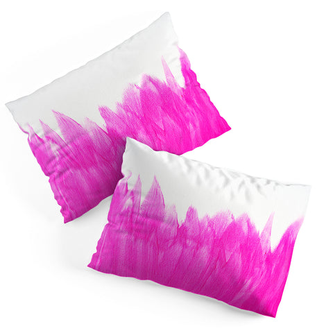 Allyson Johnson Pink Brushed Pillow Shams