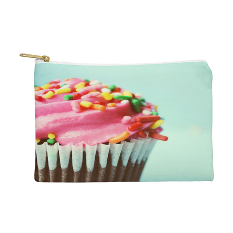Allyson Johnson Pink Cupcake Photograph Pouch