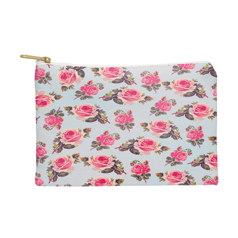 Allyson Johnson Pink Roses Pouch