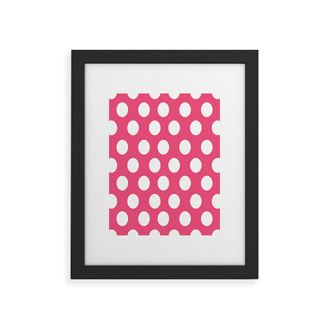 Allyson Johnson Pinkest Pink Framed Art Print