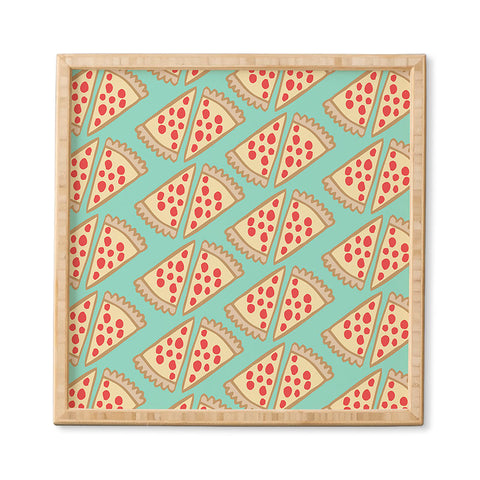 Allyson Johnson Pizza night Framed Wall Art