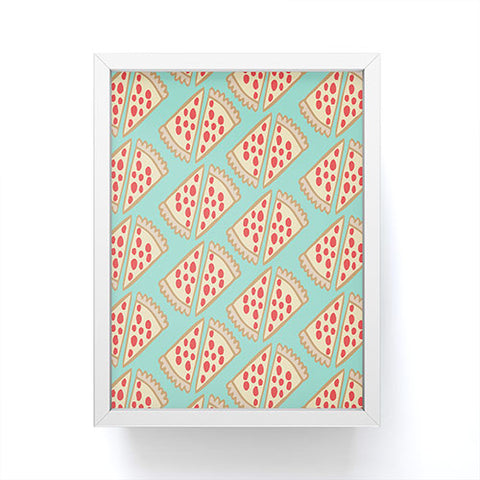 Allyson Johnson Pizza night Framed Mini Art Print