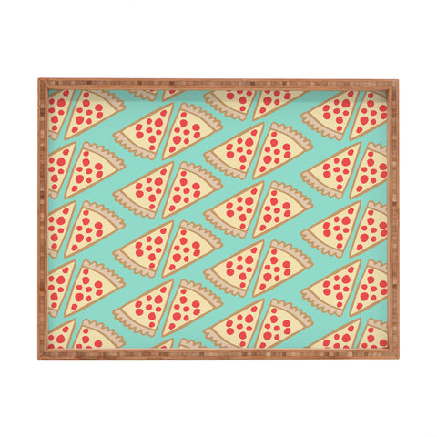 Allyson Johnson Pizza night Rectangular Tray