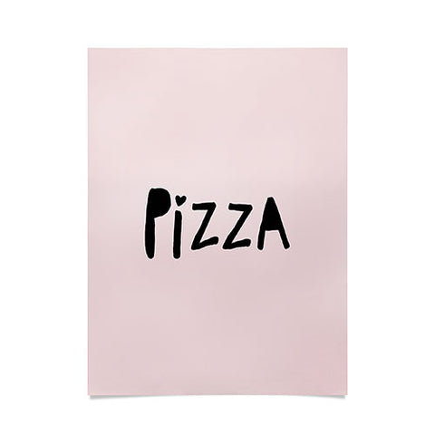 Allyson Johnson Pizza Pink Poster