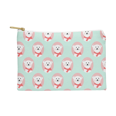 Allyson Johnson Polar Bears Pouch