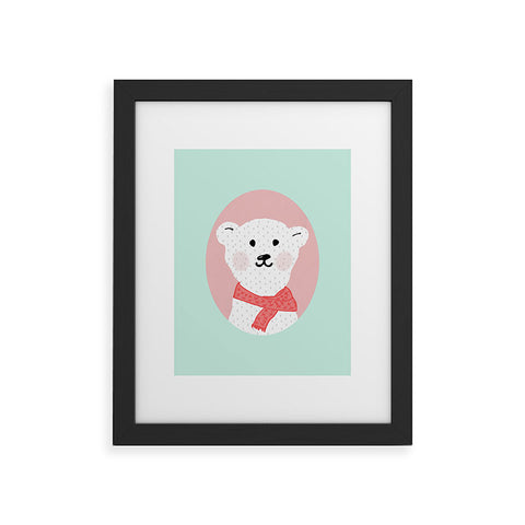 Allyson Johnson Polar Bears Framed Art Print