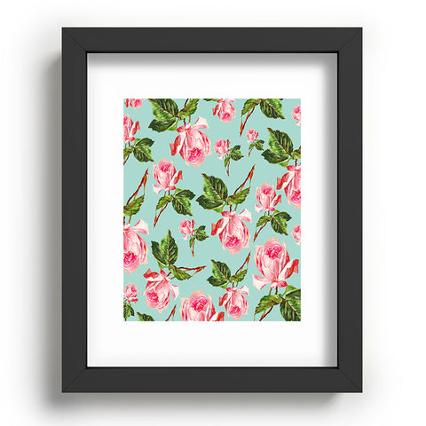 Allyson Johnson Prettiest Roses Recessed Framing Rectangle
