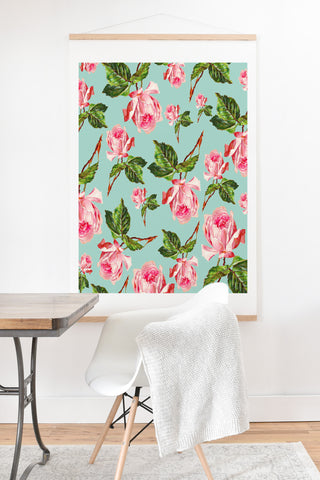 Allyson Johnson Prettiest Roses Art Print And Hanger