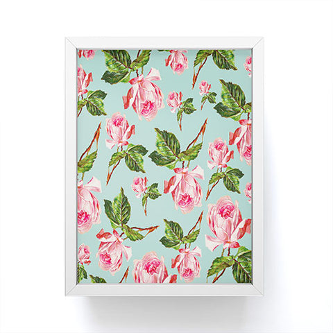 Allyson Johnson Prettiest Roses Framed Mini Art Print