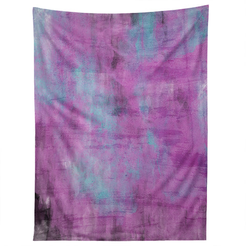 Allyson Johnson Purple Paint Tapestry
