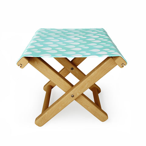 Allyson Johnson Rain Drops Folding Stool