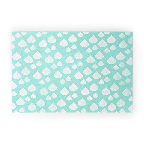 Allyson Johnson Rain Drops Welcome Mat