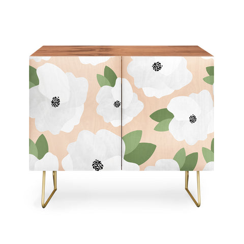 Allyson Johnson Romantic Floral Credenza