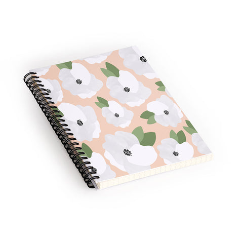 Allyson Johnson Romantic Floral Spiral Notebook