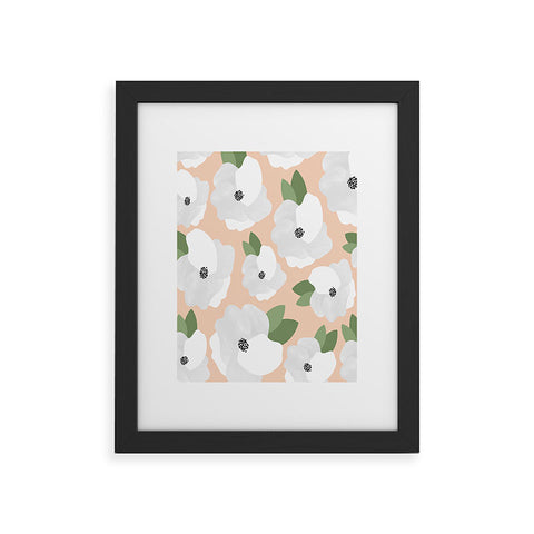 Allyson Johnson Romantic Floral Framed Art Print