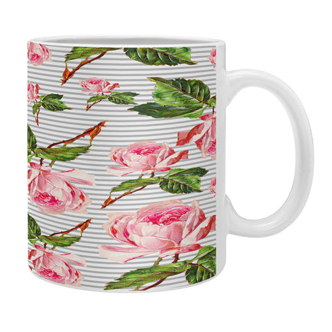 Allyson Johnson Roses and stripes Coffee Mug