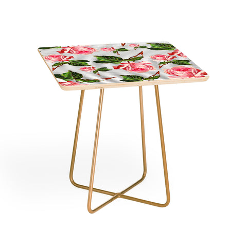 Allyson Johnson Roses and stripes Side Table