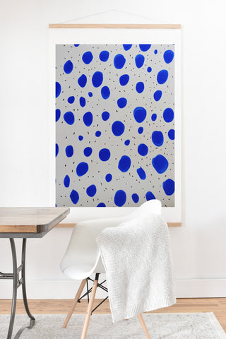 Allyson Johnson Royal Art Print And Hanger