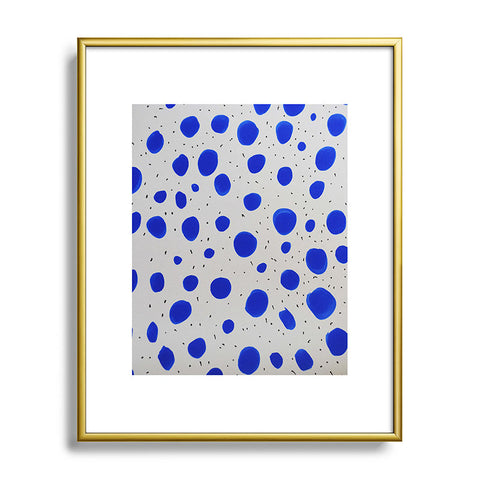 Allyson Johnson Royal Metal Framed Art Print