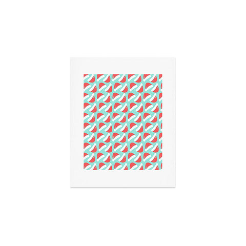 Allyson Johnson Santa Art Print