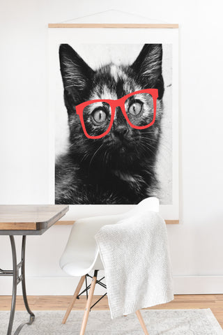 Allyson Johnson Sassy Kitten Art Print And Hanger