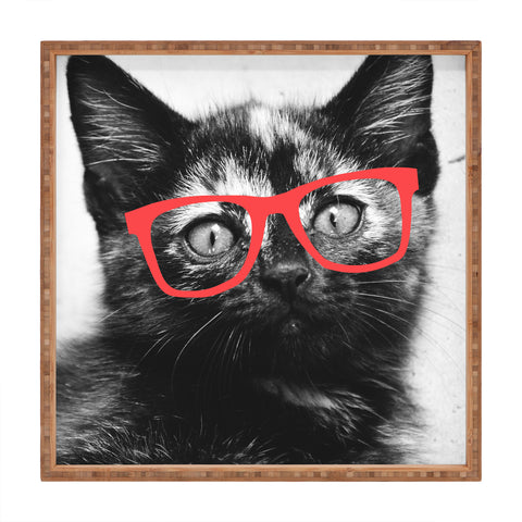 Allyson Johnson Sassy Kitten Square Tray