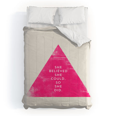 Allyson Johnson She Believed She Could Comforter