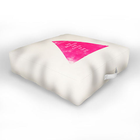 Allyson Johnson She Believed She Could Outdoor Floor Cushion