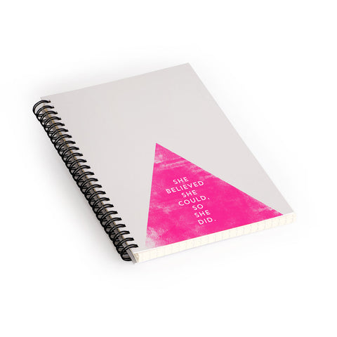 Allyson Johnson She Believed She Could Spiral Notebook