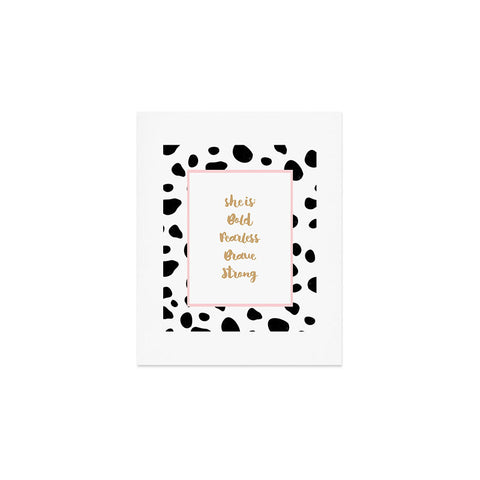 Allyson Johnson She is everything Art Print