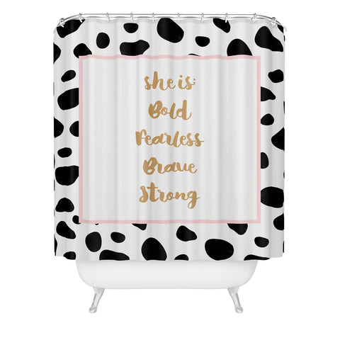 Allyson Johnson She is everything Shower Curtain