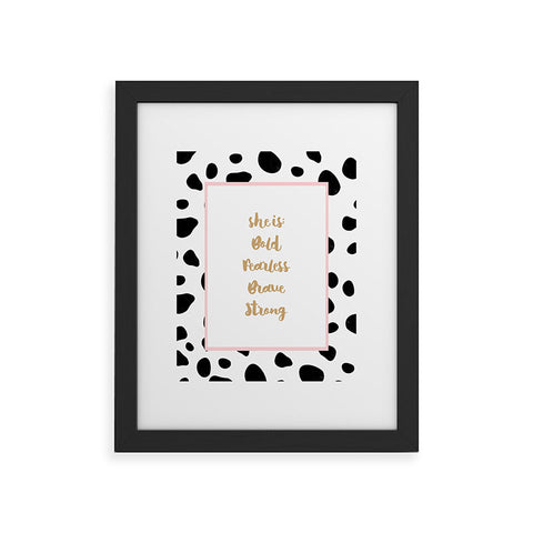 Allyson Johnson She is everything Framed Art Print