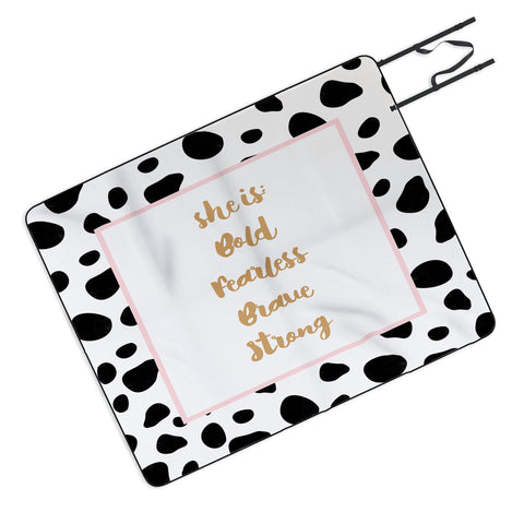 Allyson Johnson She is everything Picnic Blanket