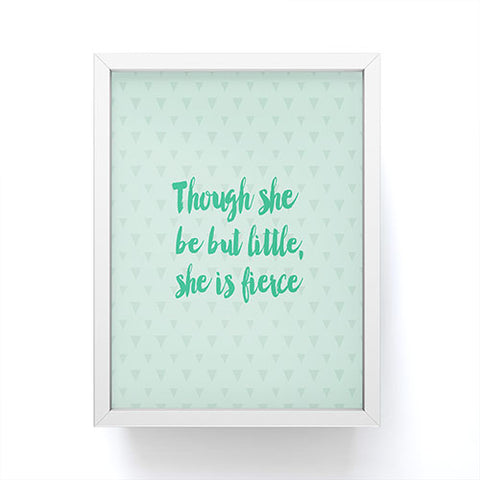 Allyson Johnson She is Framed Mini Art Print