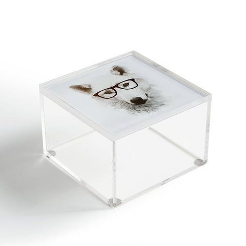 Allyson Johnson Smart Wolf Acrylic Box