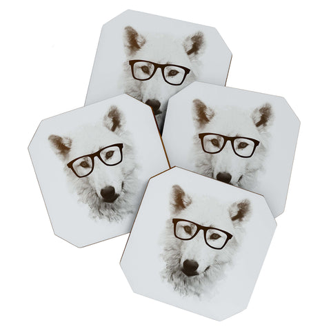 Allyson Johnson Smart Wolf Coaster Set