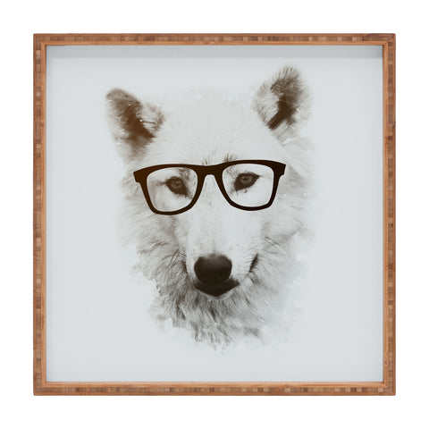 Allyson Johnson Smart Wolf Square Tray