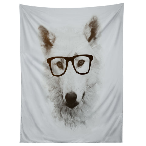 Allyson Johnson Smart Wolf Tapestry