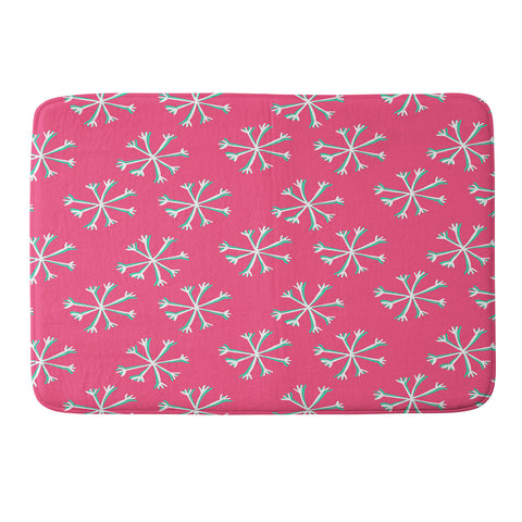 Allyson Johnson Snowy Season Memory Foam Bath Mat