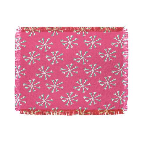 Allyson Johnson Snowy Season Throw Blanket