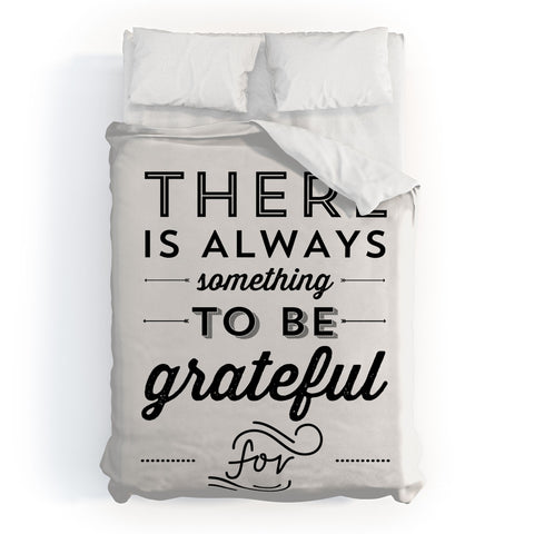 Allyson Johnson Something To Be Grateful For Duvet Cover