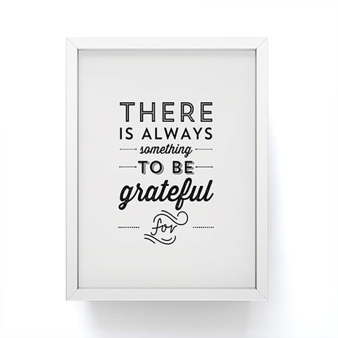 Allyson Johnson Something To Be Grateful For Framed Mini Art Print