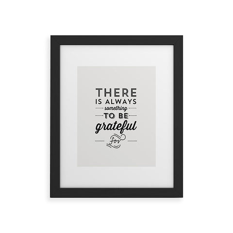 Allyson Johnson Something To Be Grateful For Framed Art Print