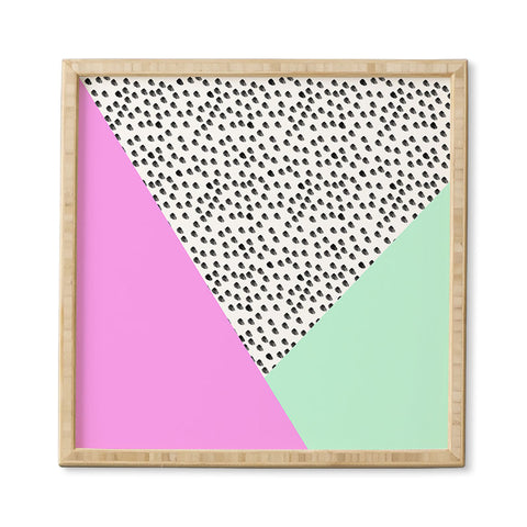 Allyson Johnson Spotted Modern Framed Wall Art