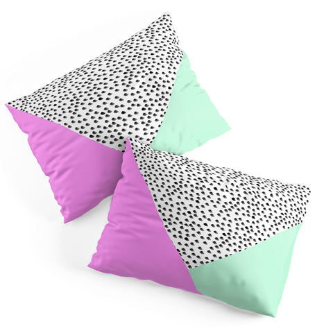 Allyson Johnson Spotted Modern Pillow Shams