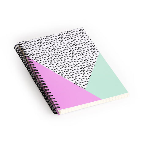 Allyson Johnson Spotted Modern Spiral Notebook