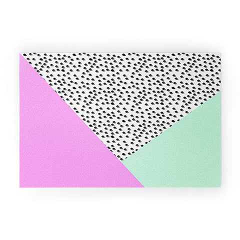 Allyson Johnson Spotted Modern Welcome Mat